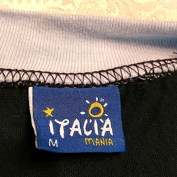 NWOT Capri Island navy blue T shirt, size Medium - Picture 3 of 5